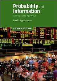 Probability and Information An Integrated Approach, (052172788X 