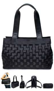HARVEYS SEATBELT BAG MADISON Medium Blk Carry All Handbag Purse NEW 