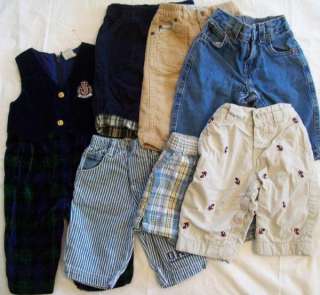 Huge LOT Baby BOYS Clothes 0   9 Months BABY GAP OLD NAVY BUGLE BOY 