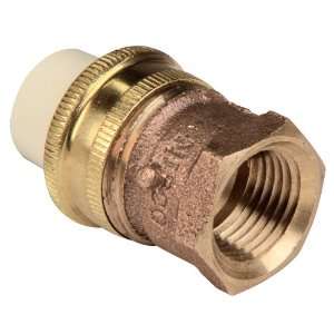 NIBCO 4733 3 Series CPVC and Brass Pipe Fitting, Union, 3/4 Slip x 