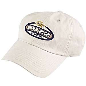 Georgia Tech Yellow Jackets Khaki Vintage Oval Hat  Sports 