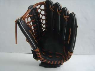 New ZETT Gran Status 13 Outfield Baseball Glove Black RHT BPGT 6838 