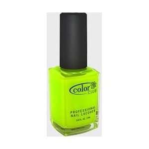    Color Club Nail Lacquer/Polish  Yell Oh  Neon .6oz Beauty