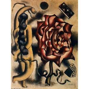 Hand Made Oil Reproduction   Fernand Léger   32 x 42 inches   The 