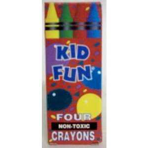  4 Pack Kid Fun Crayons Toys & Games
