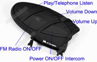 intercom interphone fm radio music 3w 100 240v us plug