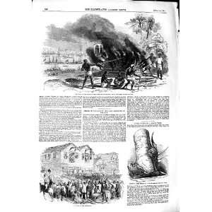  1851 BURNING BODY DEWAN MOOLRAJ GANGES SAN FRANCISCO