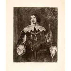   Portrait Anthony Van Dyck   Original Photogravure