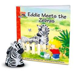 Fisher Price Little People Zoo Talkers Zebra & Book Set NEW  