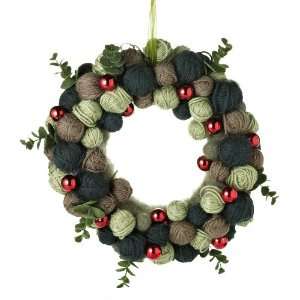  Yarn Ball Wreath