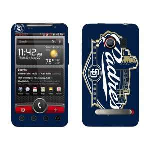  San Diego Padres Skin Protector for HTC EVO 4G Cell 