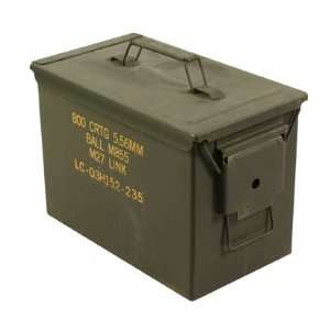  S.A.W. / FAT 50 CAL AMMO CAN (PA108) USED 