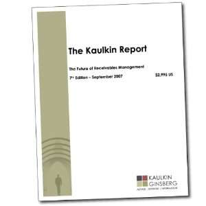   Report The Future of Receivables Management Kaulkin Ginsberg Books