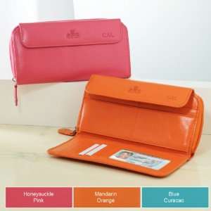  Exclusive Gifts and Favors Mandarin Orange Leather Clutch 
