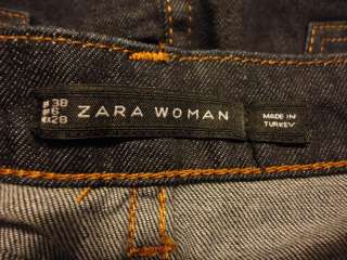 NWOT Zara Woman Stretch Denim Jeans Mini Skirt sz 6  