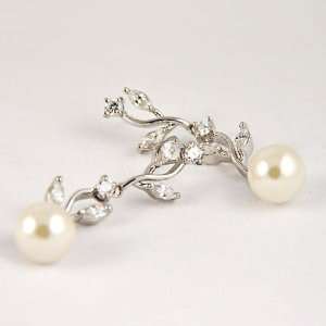  Pearl Roots .925 Silver Earring Jewelry