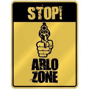  New  Stop  Arlo Zone  Parking Sign Name