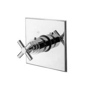   Square Thermostatic Trim Plate Only with Cross Handle NB3 994TS 54