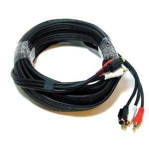  Audio Video Cables S Video Cables RCA/S Video Cable,Black 