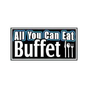  All You Can Eat Buffet Backlit Sign 20 x 36