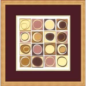 Round In Circles IV by Anonymous   Framed Artwork