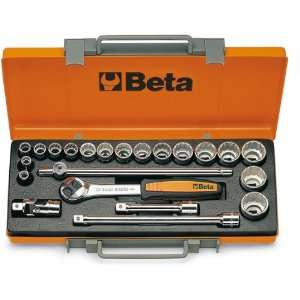 Beta 920AS/C17X 17 Piece Sockets, Extension Bar, Universal Joint 