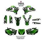 Yamaha YZ 250F   YZ 450F 2003 05 Bike Graphic Kit 2500GREEN