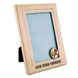    New York Yankees 5x7 Vertical Wood Picture Frame