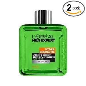 Oreal Mens Expert Pure Tonic Aftershave Lotion   Vetiver & Citrus 