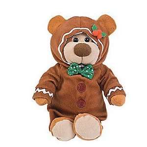    Oriental Trading 4/5251 Gingerbread Plush Bear 