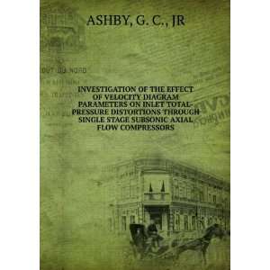   SINGLE STAGE SUBSONIC AXIAL FLOW COMPRESSORS G. C., JR ASHBY Books