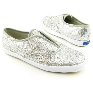 KEDS Champion Crushed Glitter Silver Shoes Womens 6  