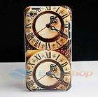   Clock HARD MASK SKIN CASE COVER FOR IPOD TOUCH 4 4th 4G + Screen