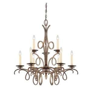  Savoy House 1 6772 9 128 9 Light Thyme Chandelier