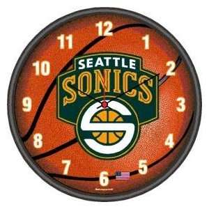 Seattle Supersonics Tim Duncan NBA Wall Clock