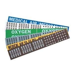  SEPTLS26286335   Medical Gas Pipe Markers