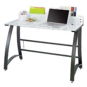  Safco Xpressions Glass Top Laptop Desk