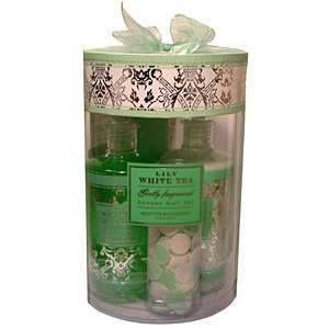  Asquith & Somerset Lily White Tea 4 Piece Bath & Shower 
