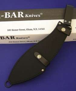 Ka Bar Kukri Machete Fixed Blade Knife 1249 + Sheath  