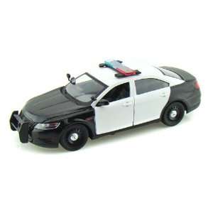 Ford Police Interceptor 1/24 Blank Black & White Toys 