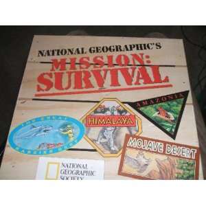    National Geographic Mission Survival Board Game Toys & Games