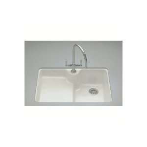  Kohler K 6495 Carrizo U/C Kitchen Sink, Ice Grey