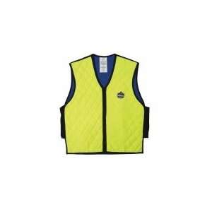  ERGODYNE 6665 Cooling Vest,Lime,Size 2XL