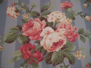 YRDS DECORATOR FABRIC~ROSES~Shabby~Cottage~Chic  