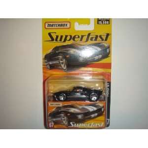  2005 Matchbox Superfast Ford GT Black #67 Toys & Games