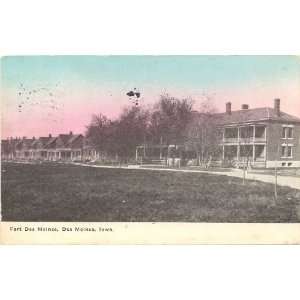   Vintage Postcard Fort Des Moines   Des Moines Iowa 