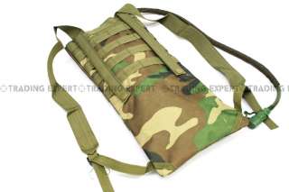 MOLLE hydration system water bag Woodland Camo 01784  