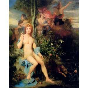  Acrylic Keyring Moreau Apollo and the Nine Muses