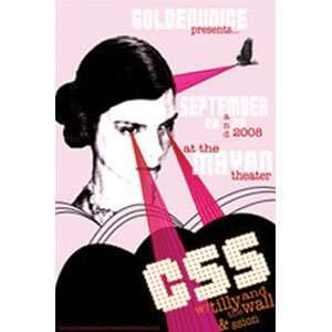  CSS   Posters   Limited Concert Promo