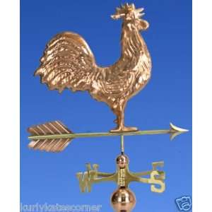   COPPER ROOSTER WEATHERVANE W/DIRECTIONALS 